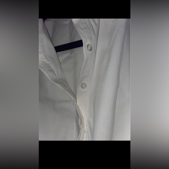 Violets & Roses White Collared Dress - Picture 6 of 8